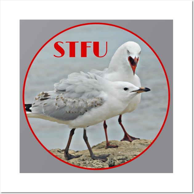 STFU Wall Art by Jane Izzy Designs